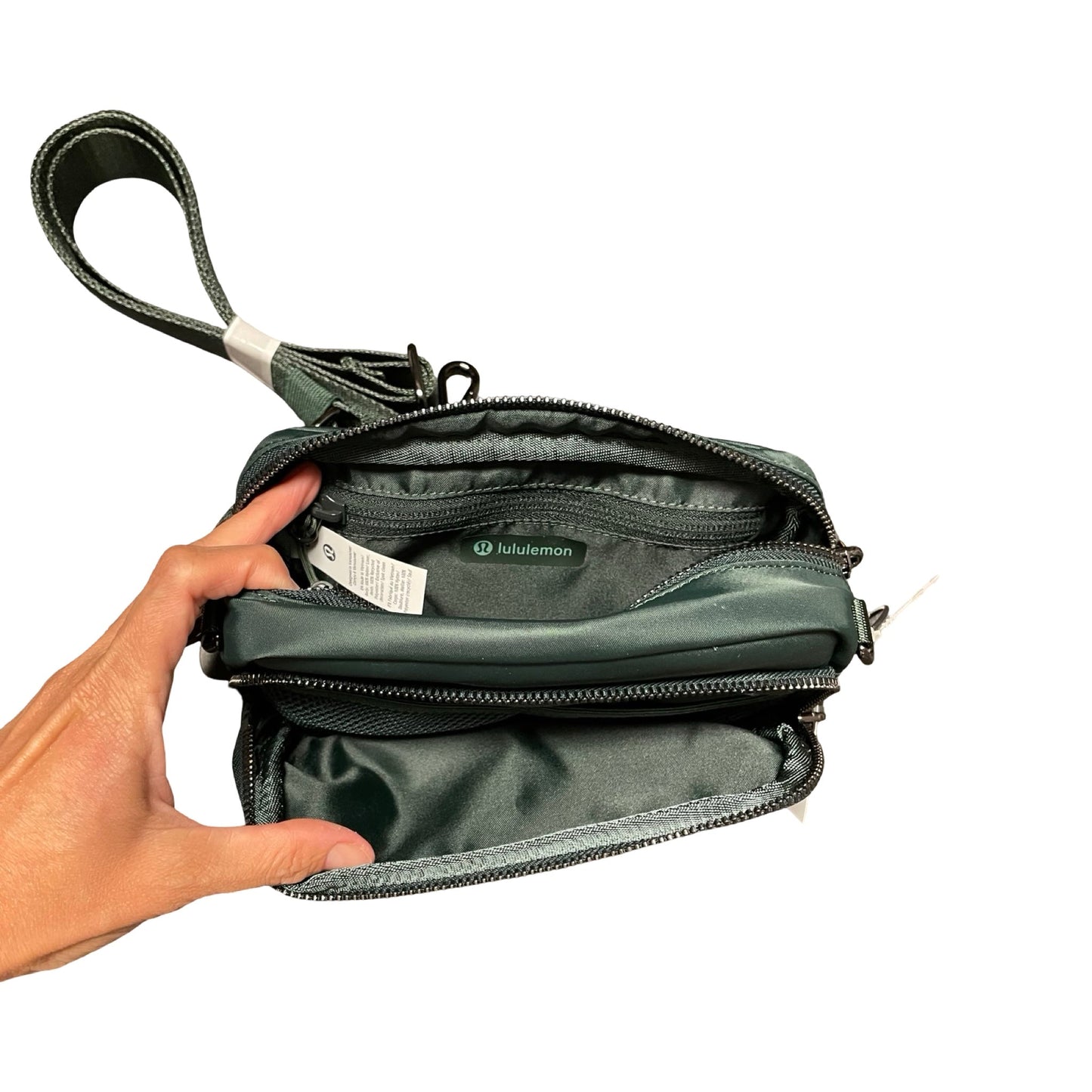 Handbag By Lululemon In Green, Size:Small