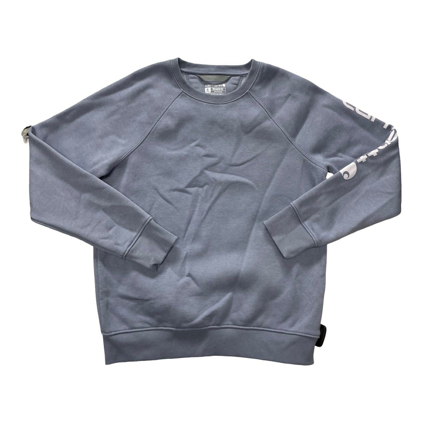 Sweatshirt Crewneck By Carhartt In Blue, Size:M
