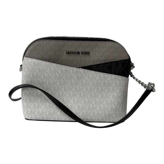 Crossbody Designer By Michael Kors In Grey, Size:Medium