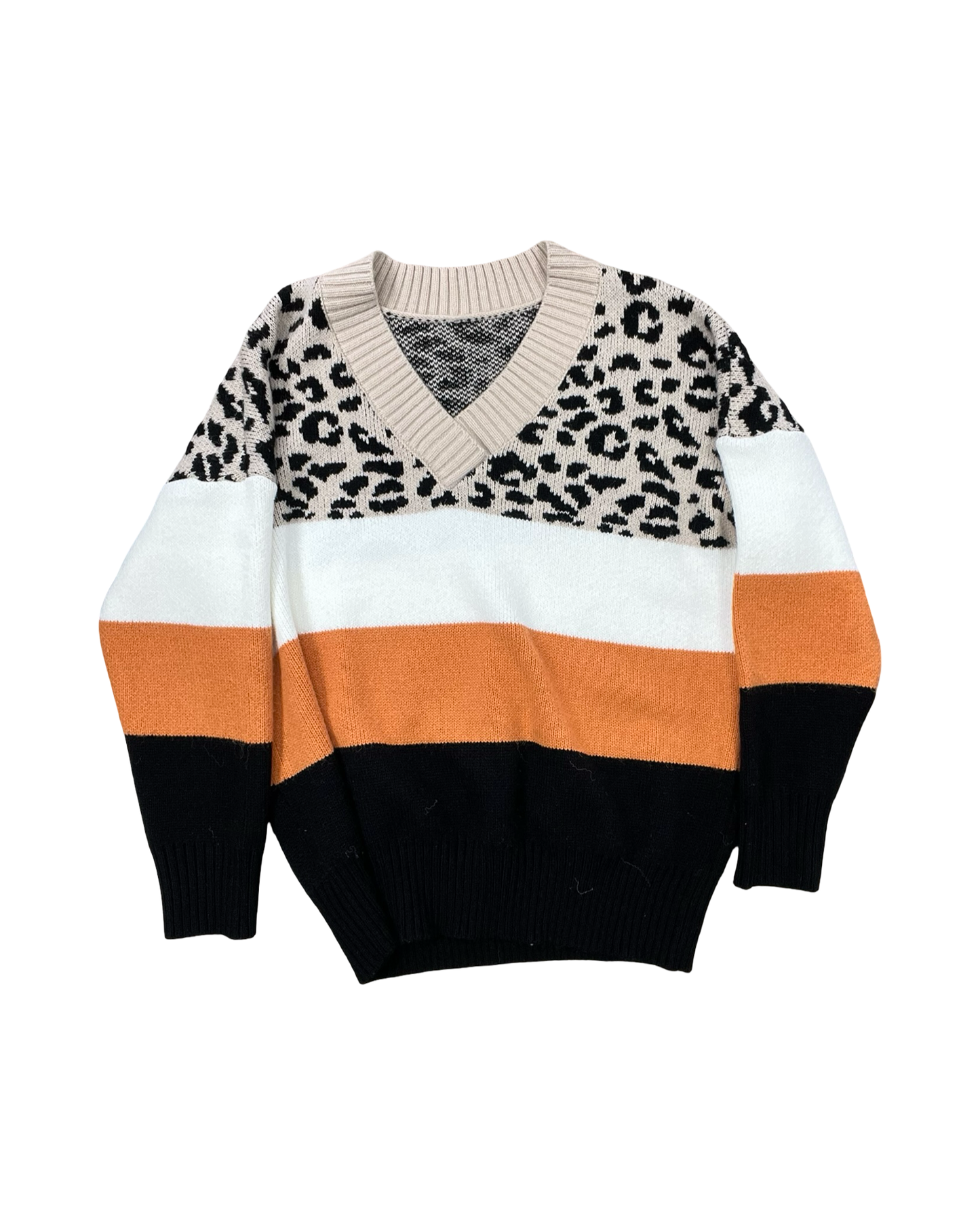 Sweater By Clothes Mentor In Animal Print, Size:2X