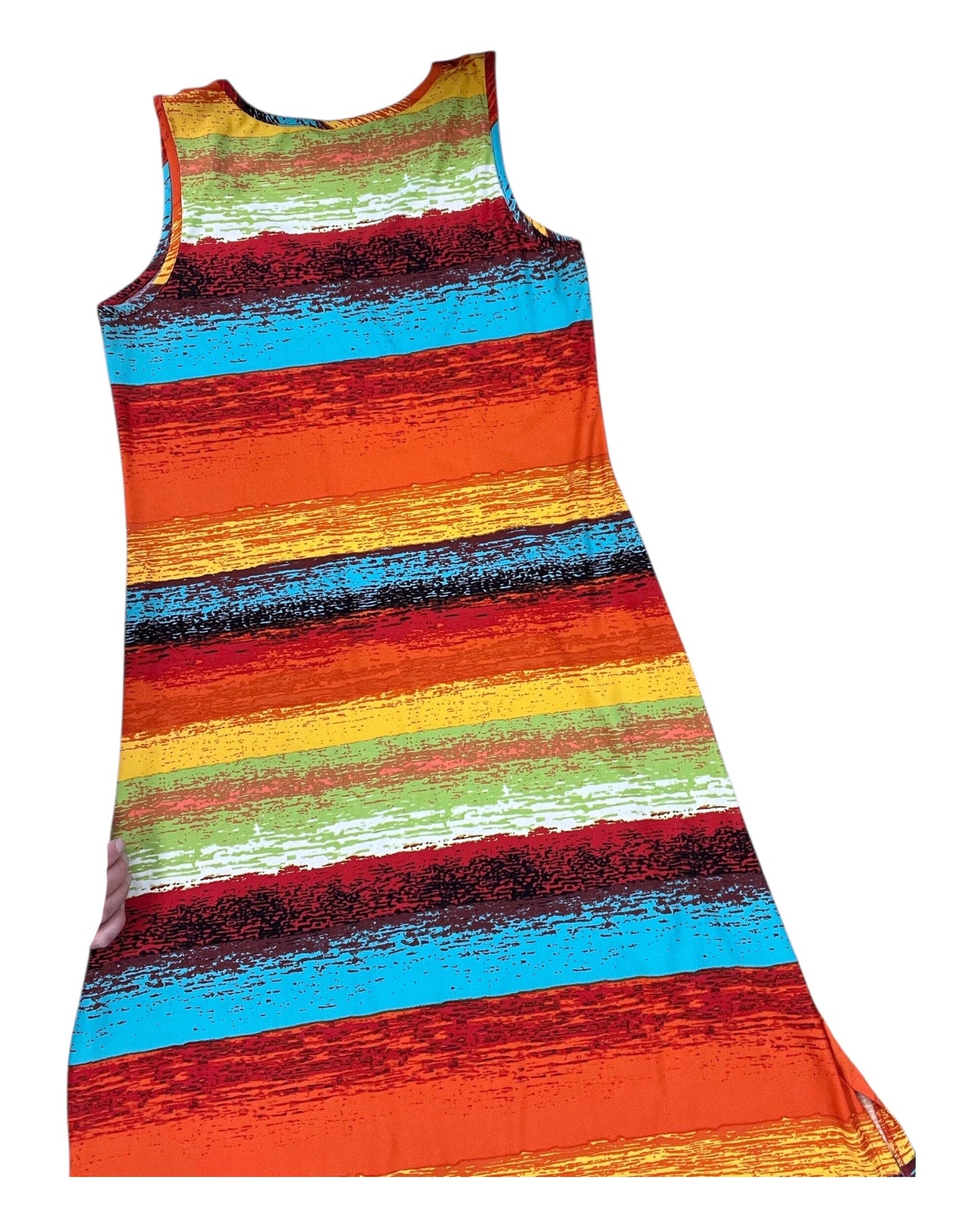 Dress Casual Maxi By Msk In Multi, Size:L