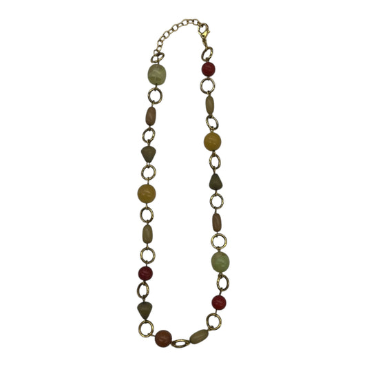 Necklace Other By    Clothes Mentor In Gold & Green