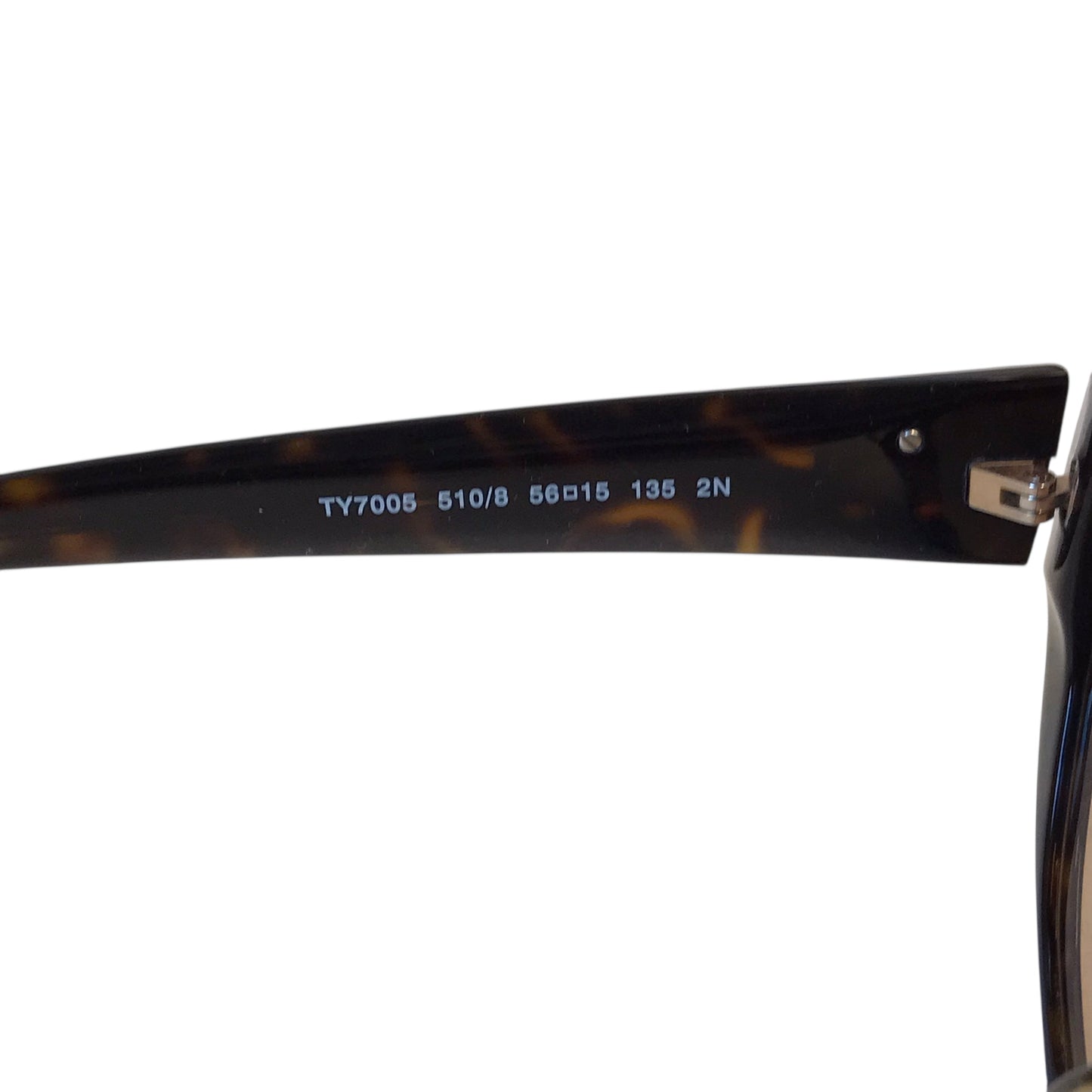 Sunglasses Designer By Tory Burch In Black