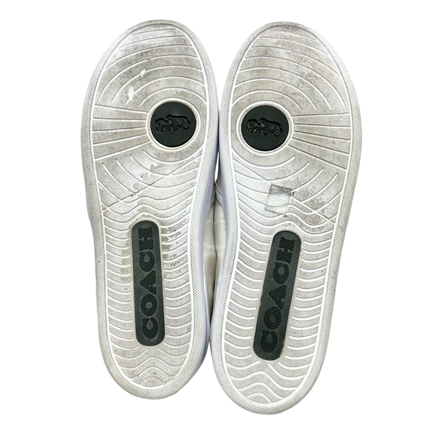 Shoes Designer By Coach In Ivory, Size: 11