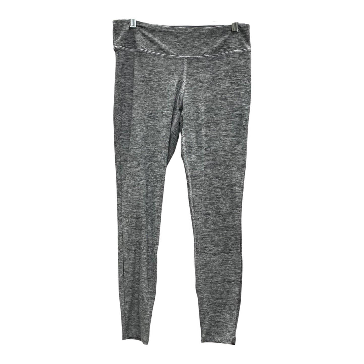 Athletic Leggings By New Balance In Grey, Size:L