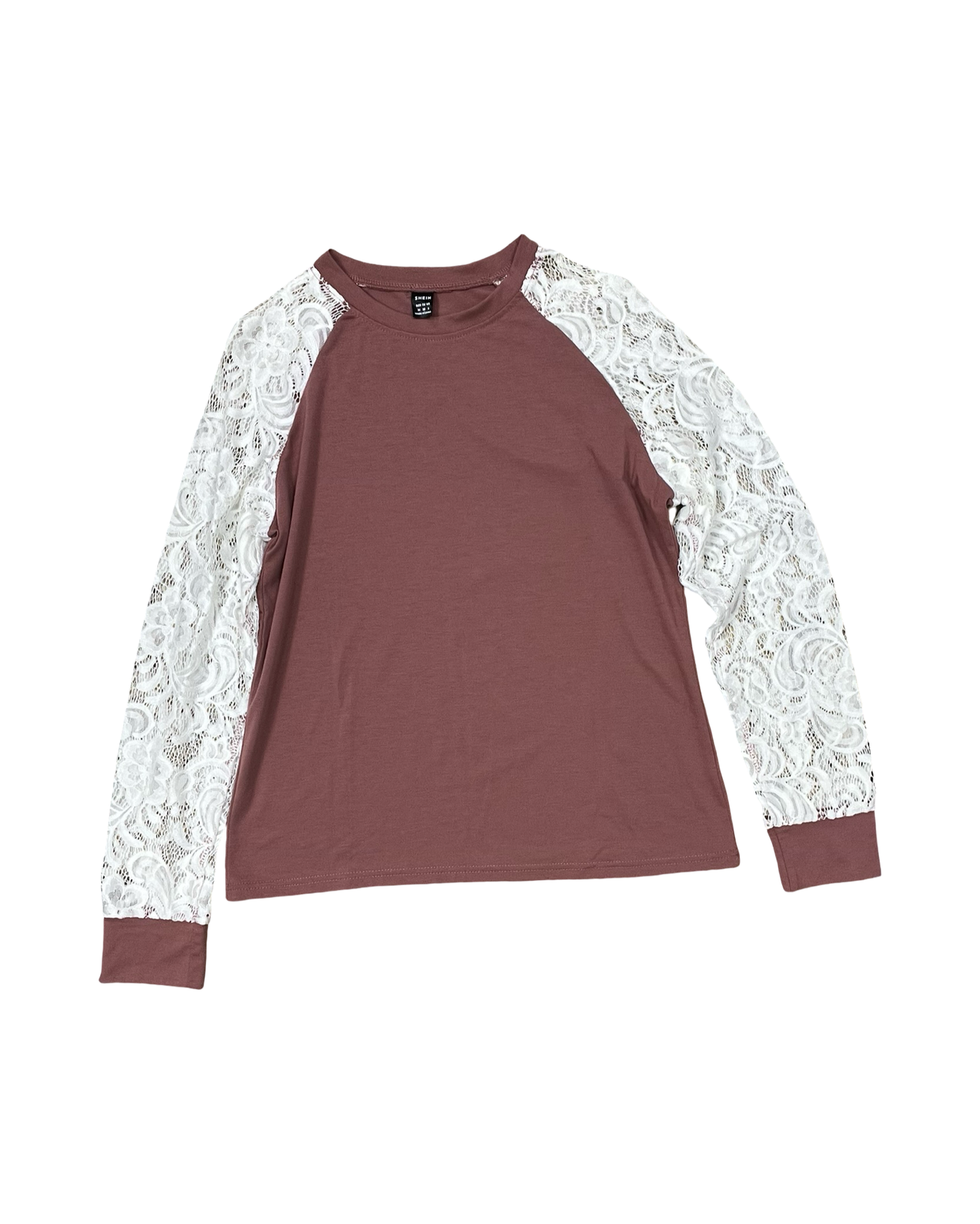 Top Ls By Shein In Mauve, Size:M