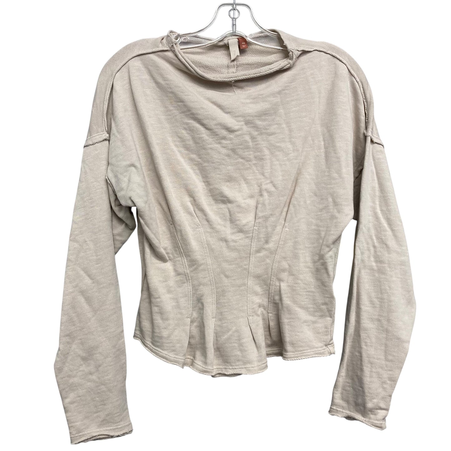 Top Ls By Pilcro In Beige, Size:Xxs
