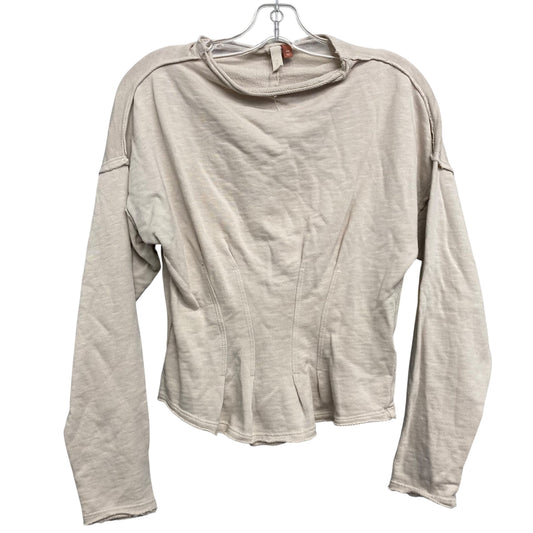Top Ls By Pilcro In Beige, Size:Xxs