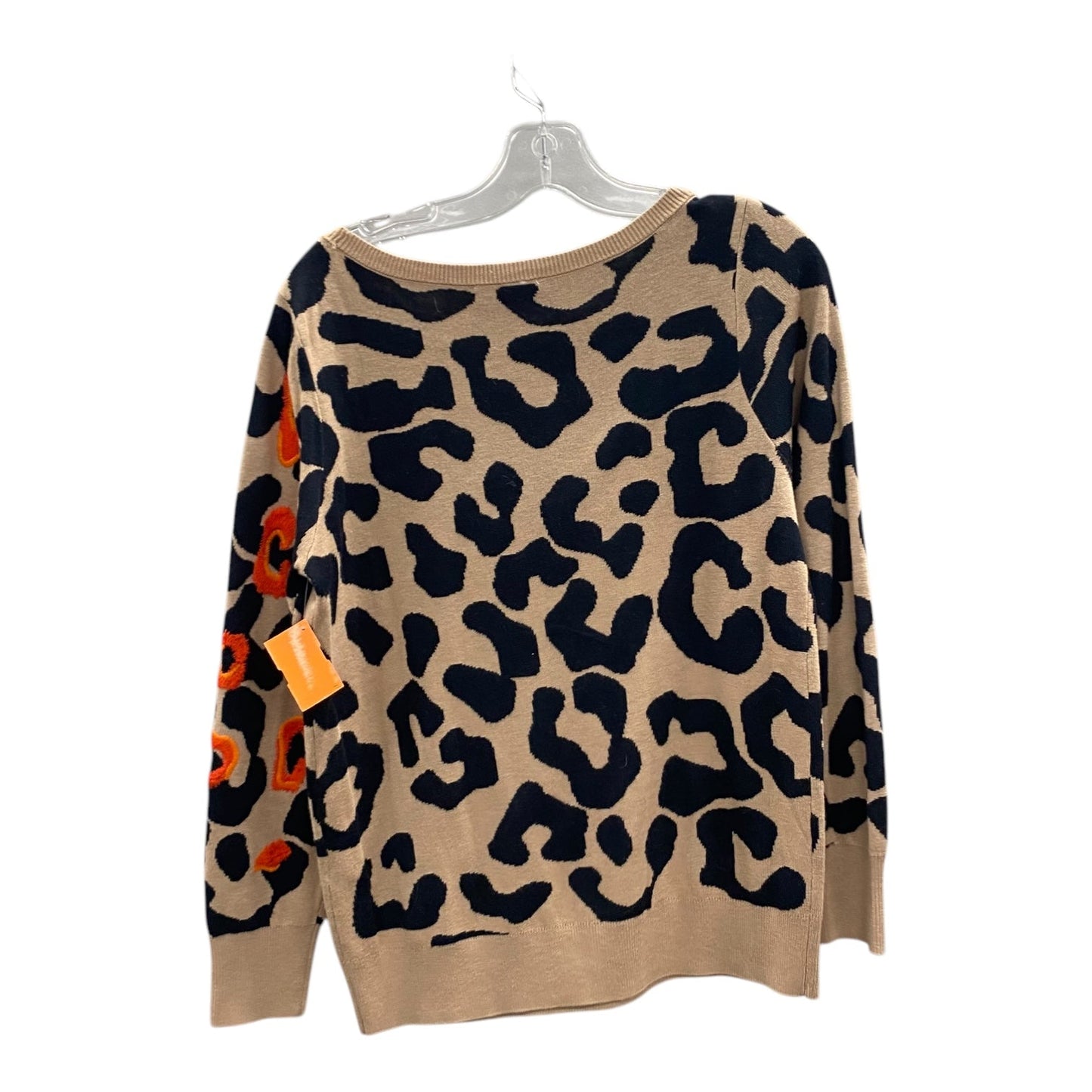 Sweater By Chicos In Black & Brown, Size:M