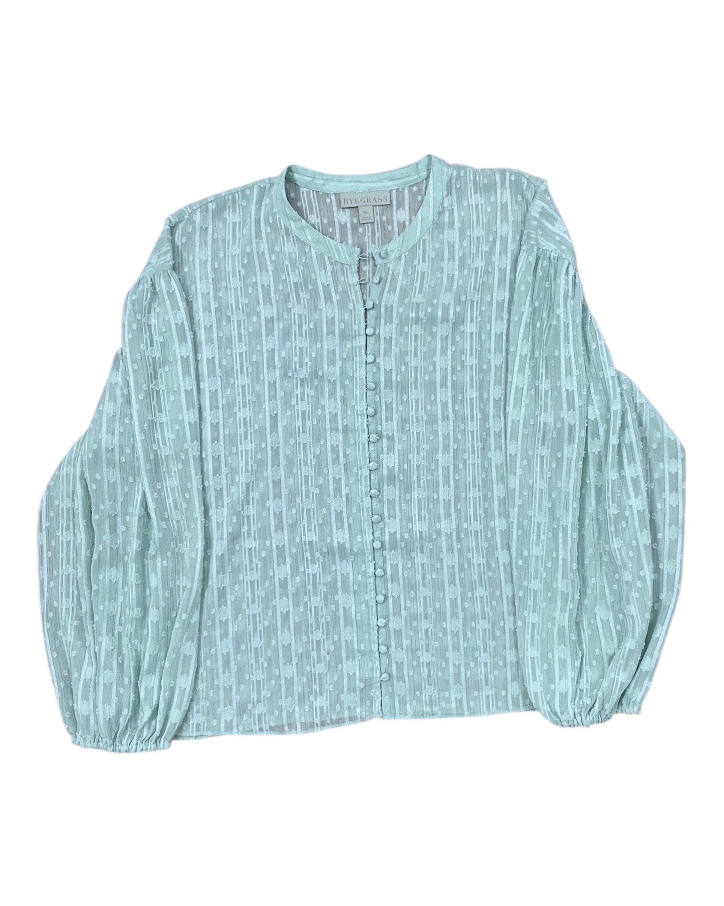 Top Ls By Ryegrass In Green, Size:Xl