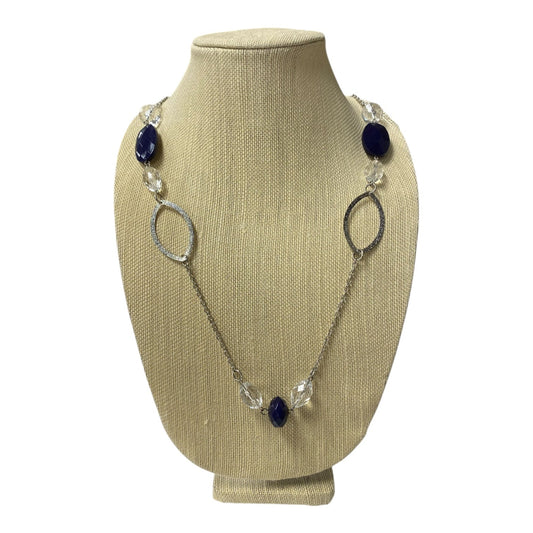Necklace Other  In Blue & Silver