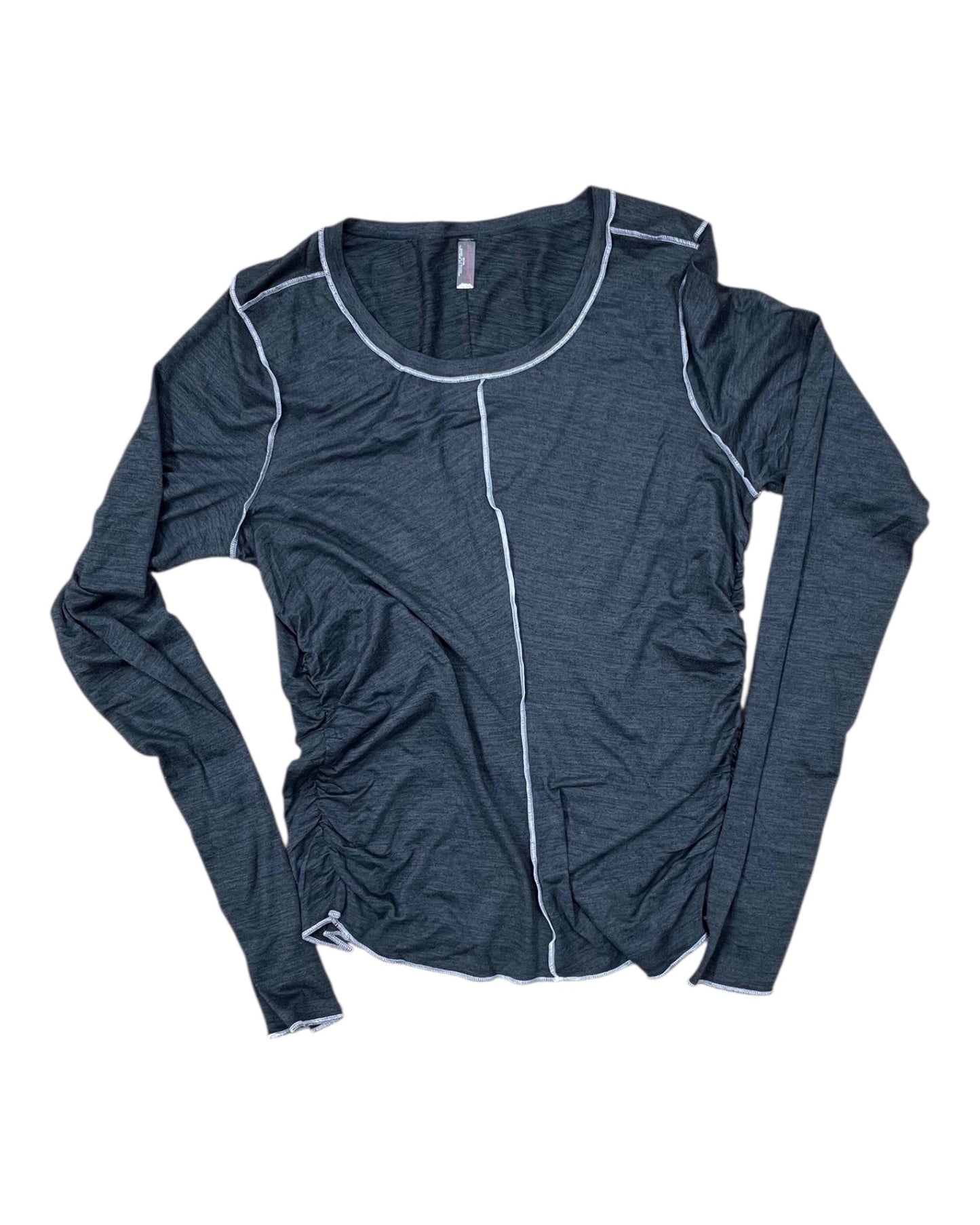 Top Ls By Free People In Grey, Size:Xl
