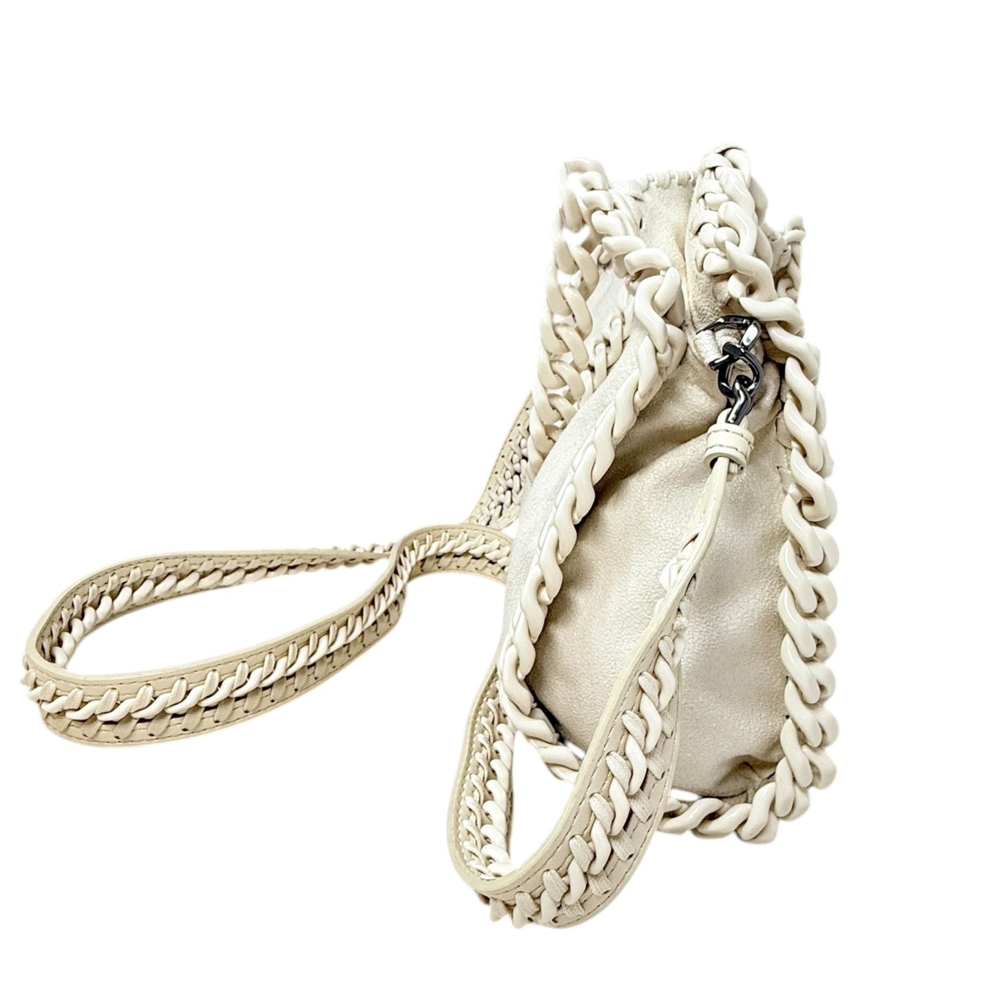 Falabella Candy Mini Shaggy Deer Vegan Leather Tote Luxury Designer By Stella Mccartney, Size: Medium