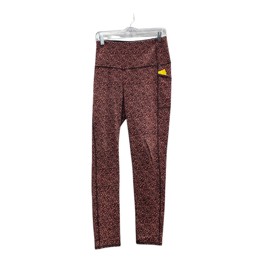 Athletic Leggings By Chicos In Red, Size:L