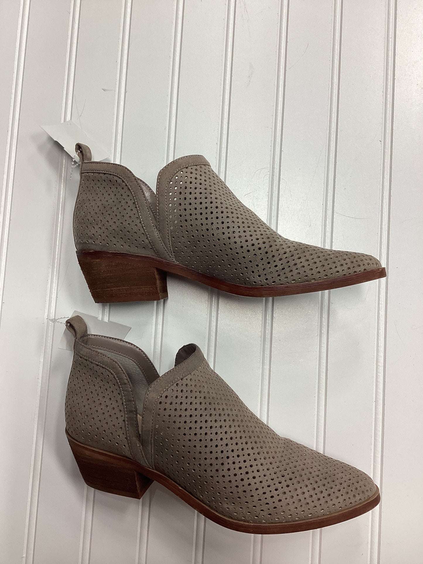 Boots Ankle Heels By Bp In Grey, Size:7.5