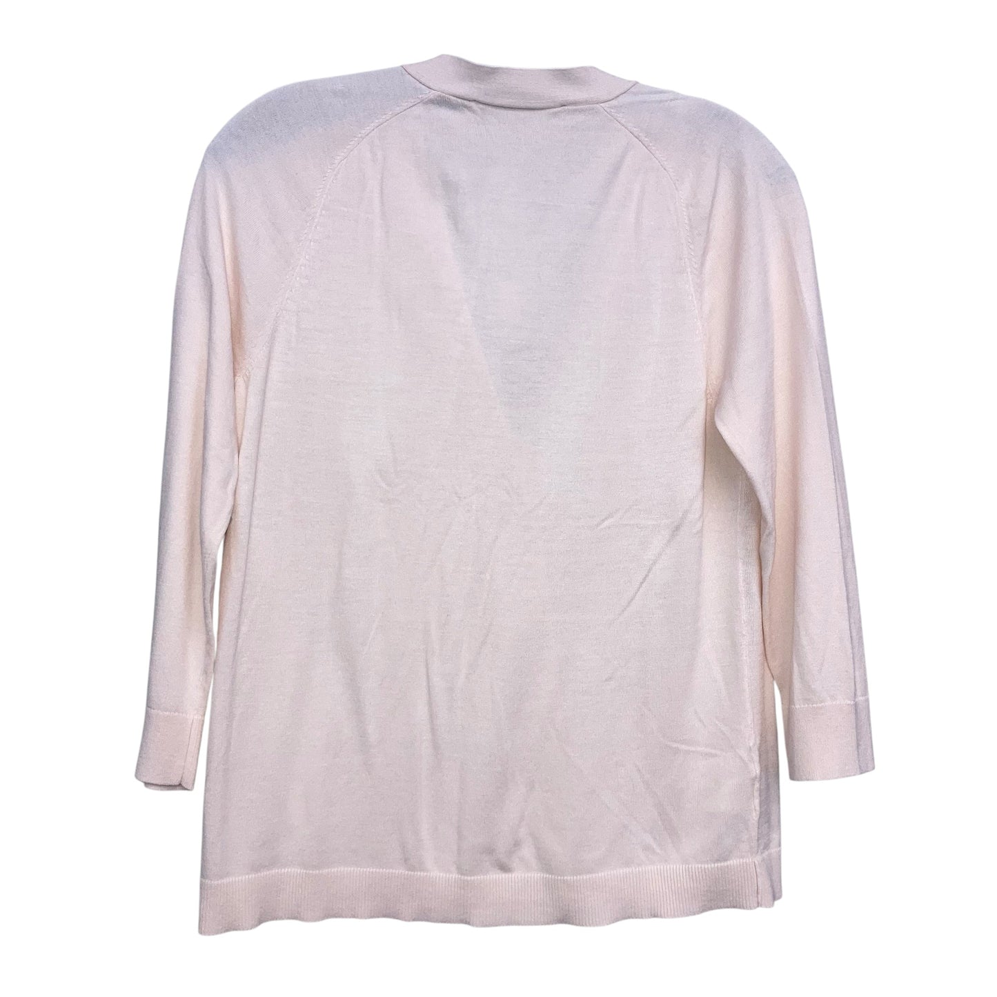 Cardigan By Loft In Pink, Size:M