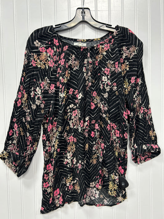Top Ls By Maurices In Black, Size:Xl