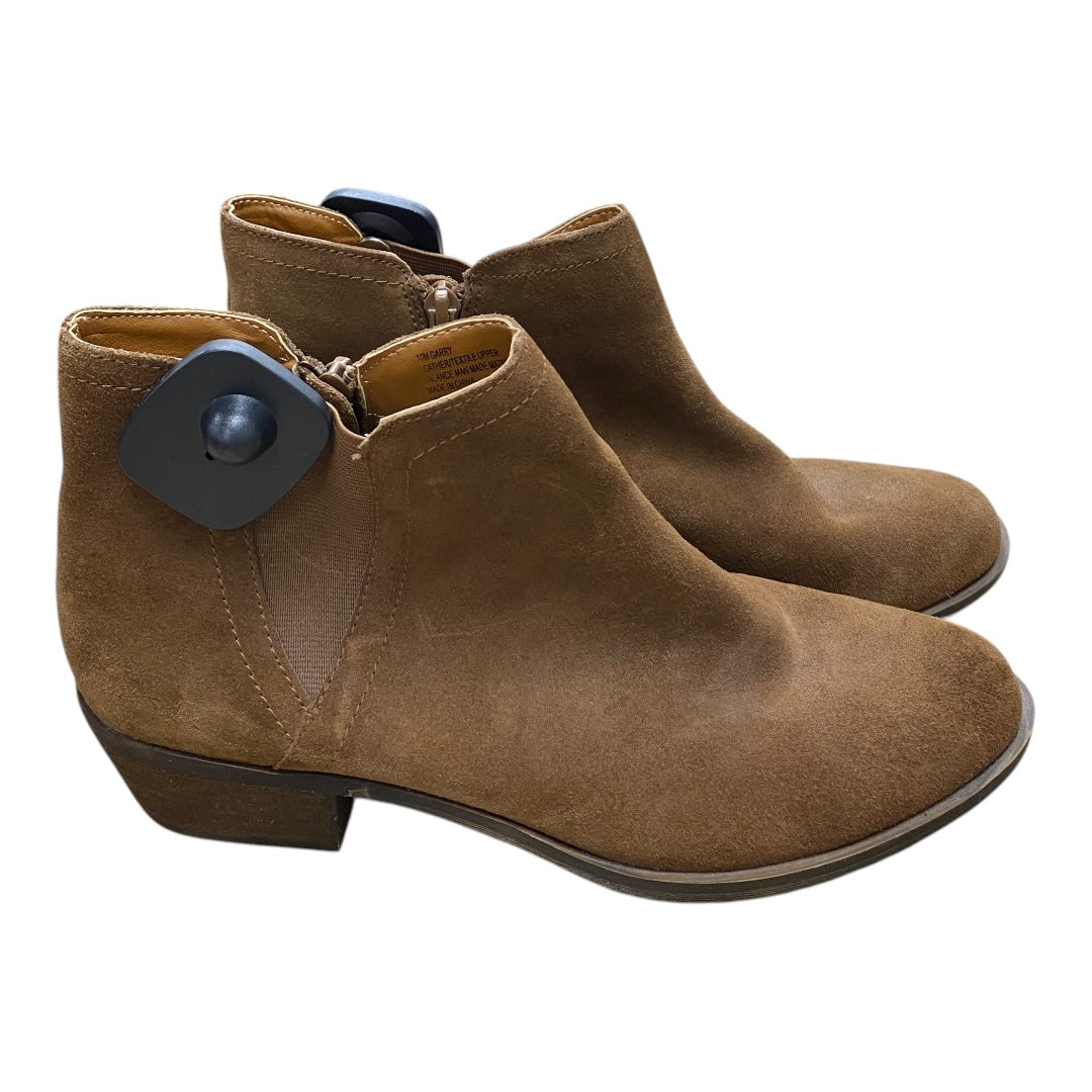 Boots Ankle Heels By Kensie In Brown, Size:10