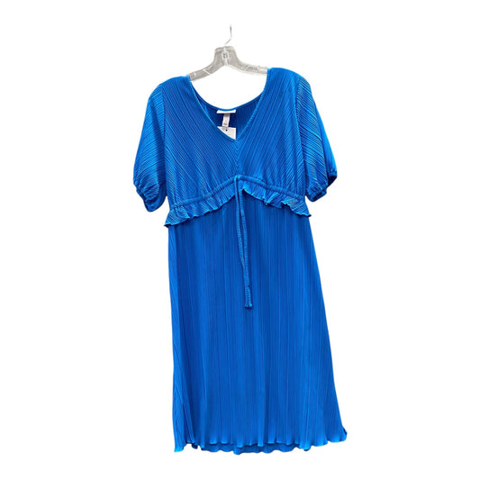 Mat Dress By Isabel Maternity In Blue, Size:M
