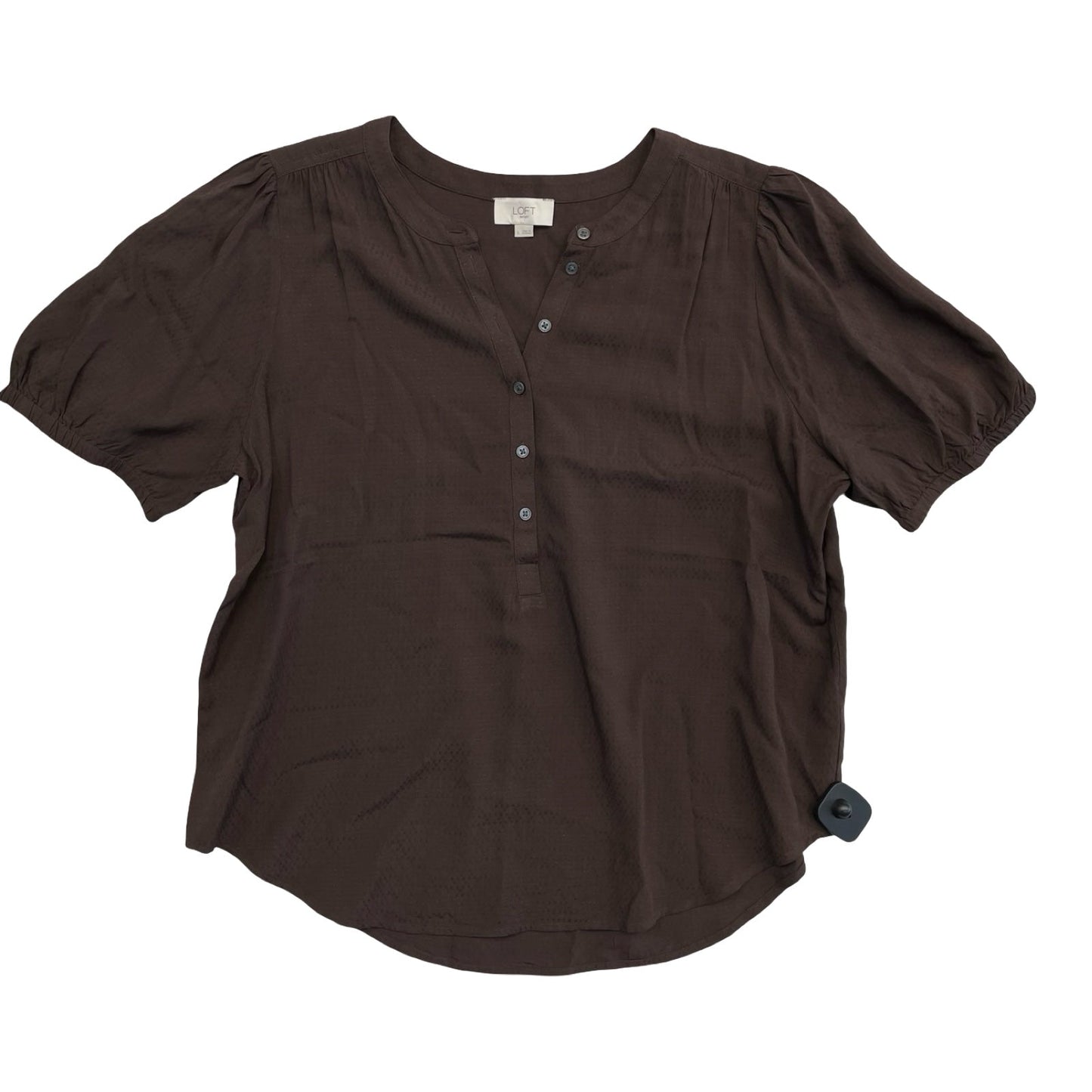 Top Ss By Loft In Brown, Size:L