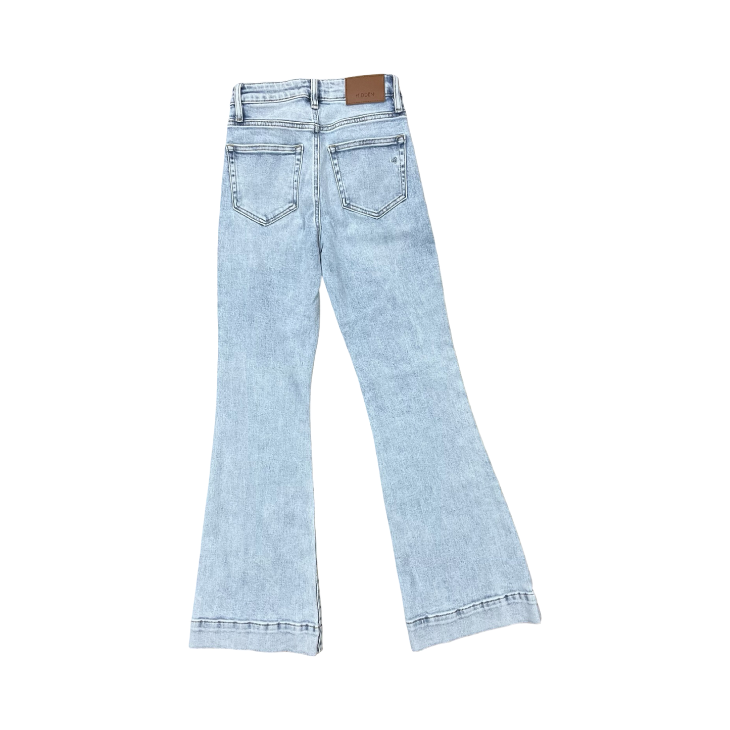 Jeans Flared By Hidden In Blue Denim, Size:0