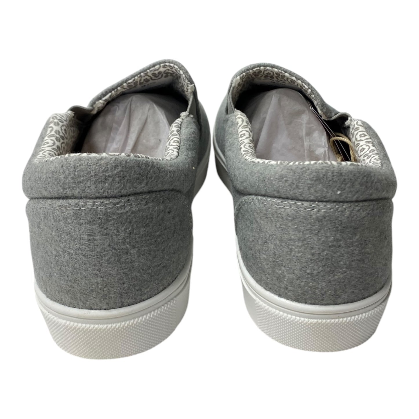 Shoes Flats By Clothes Mentor In Grey, Size:9