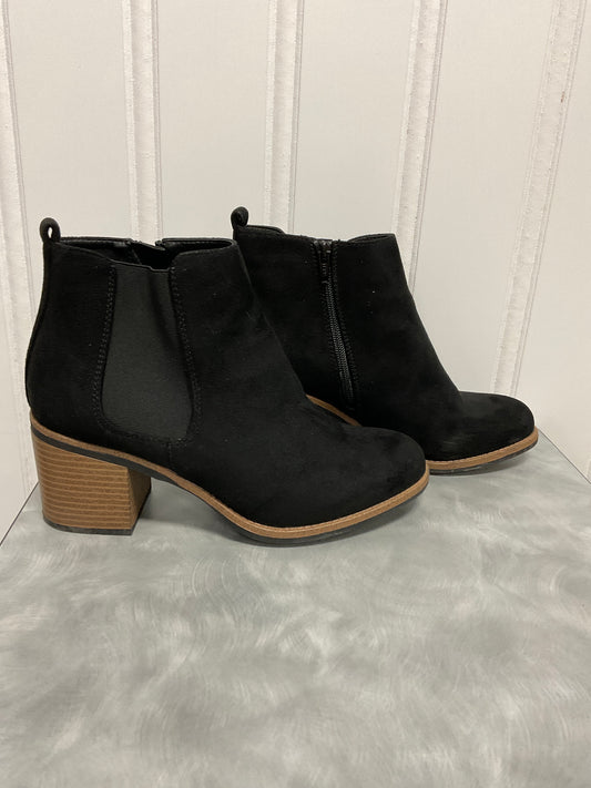 Boots Ankle Heels By White Mountain In Black, Size:9