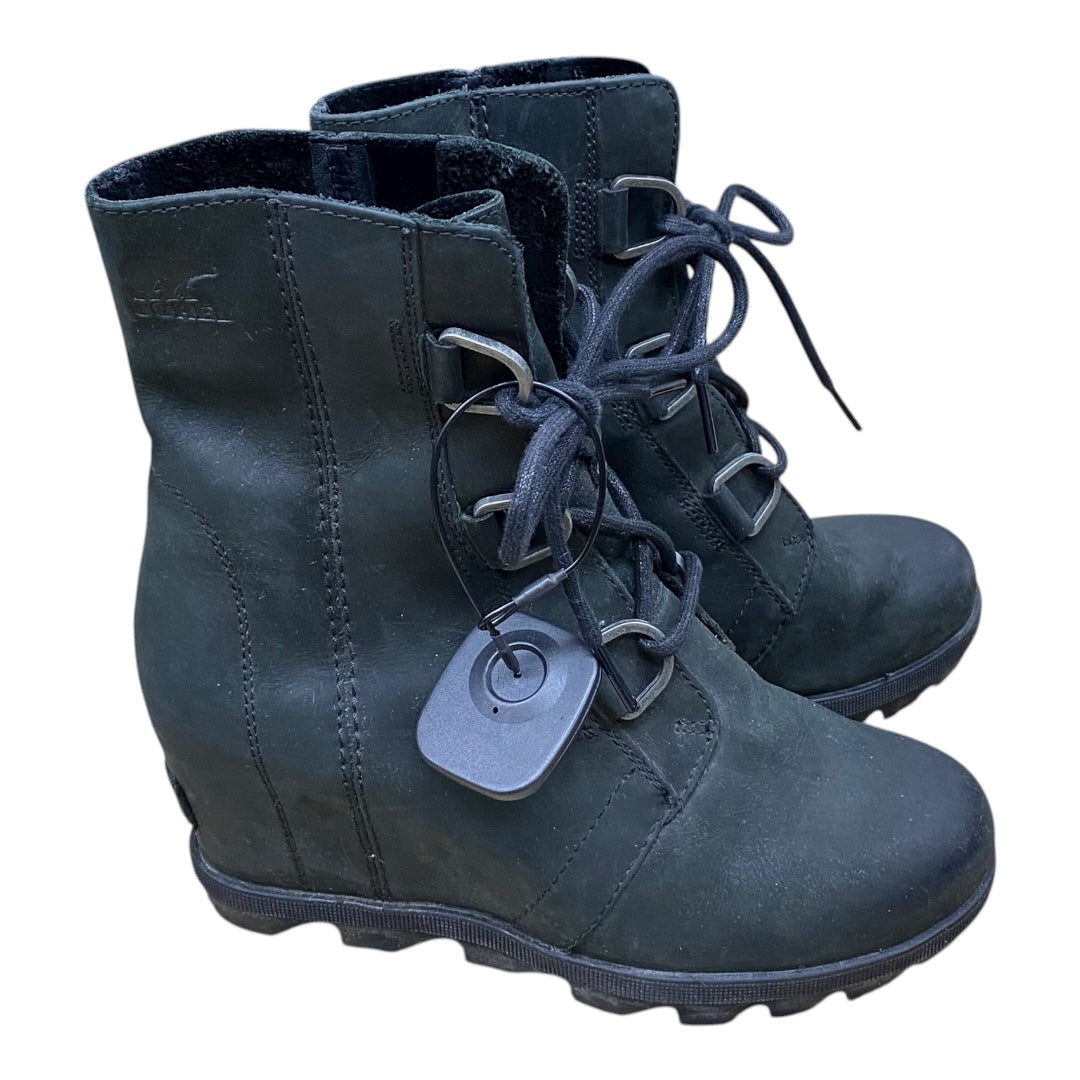 Boots Designer By Sorel In Black, Size:7