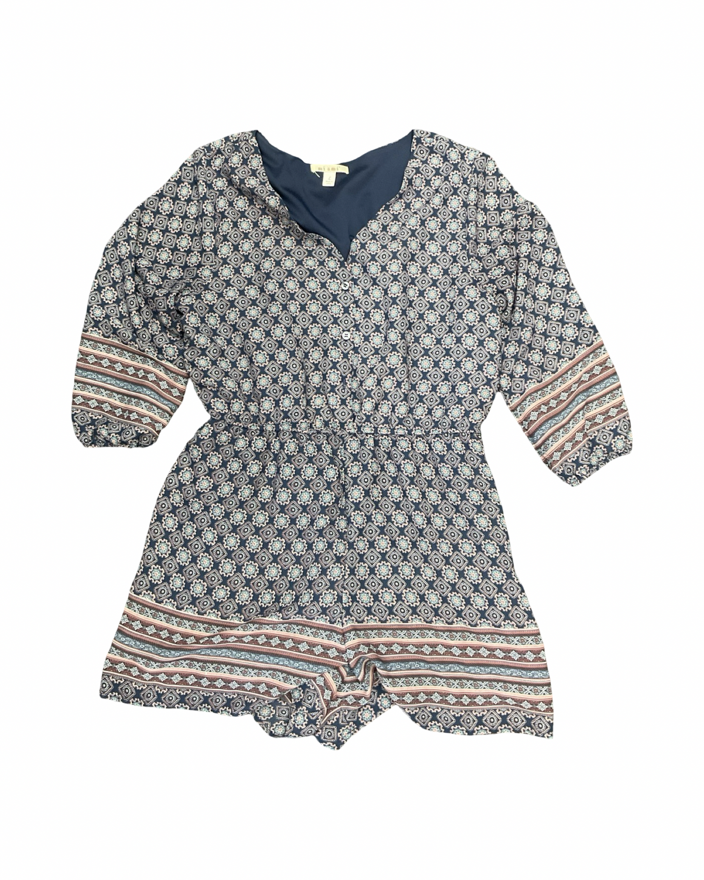 Romper By Miami In Blue, Size:L