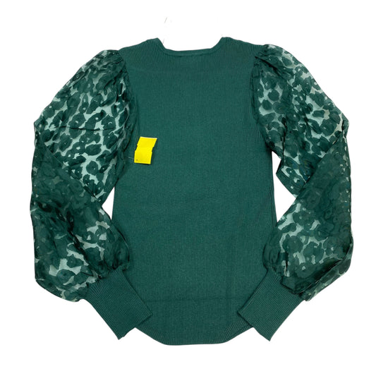 Top Ls By Entro In Green, Size:M