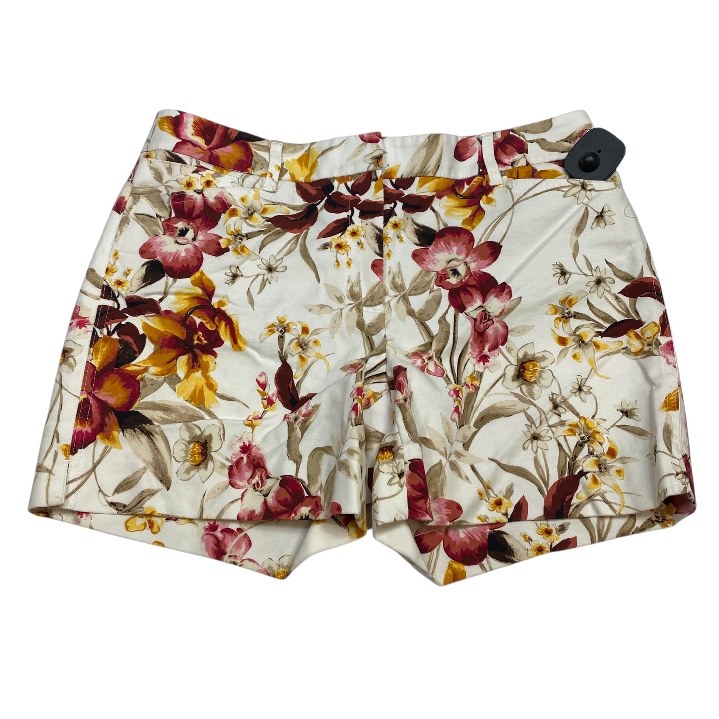 Shorts By White House Black Market In Floral Print, Size:6