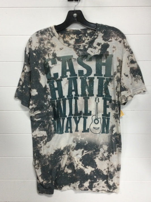 Top Ss By Clothes Mentor In Tie Dye Print, Size:Xl