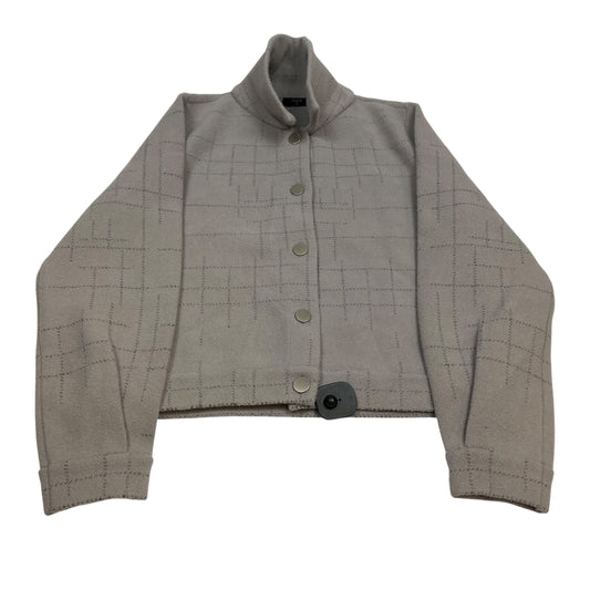 Jacket Other By Tahari In Grey, Size:M