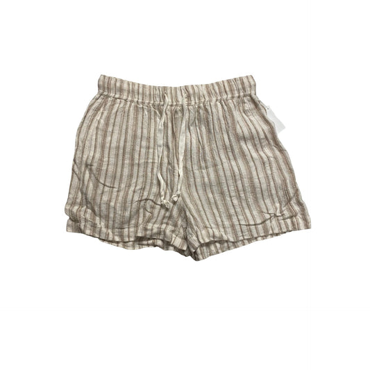 Shorts By Staccato In Tan & White, Size:S