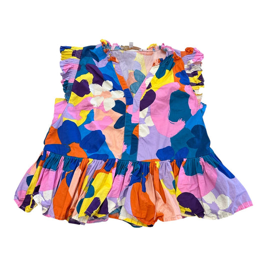 Blouse Ss By Karlie In Multi, Size:S