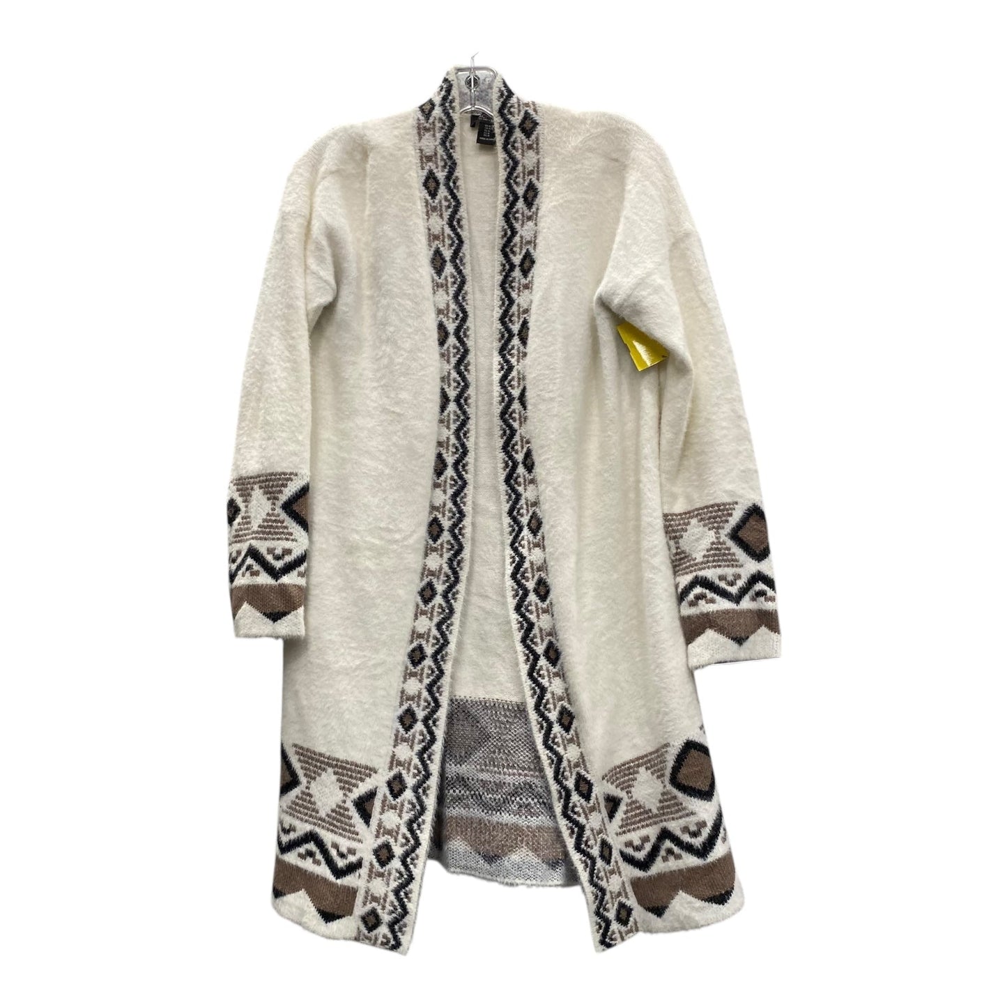 Sweater Cardigan By Rachel Zoe In White, Size:M