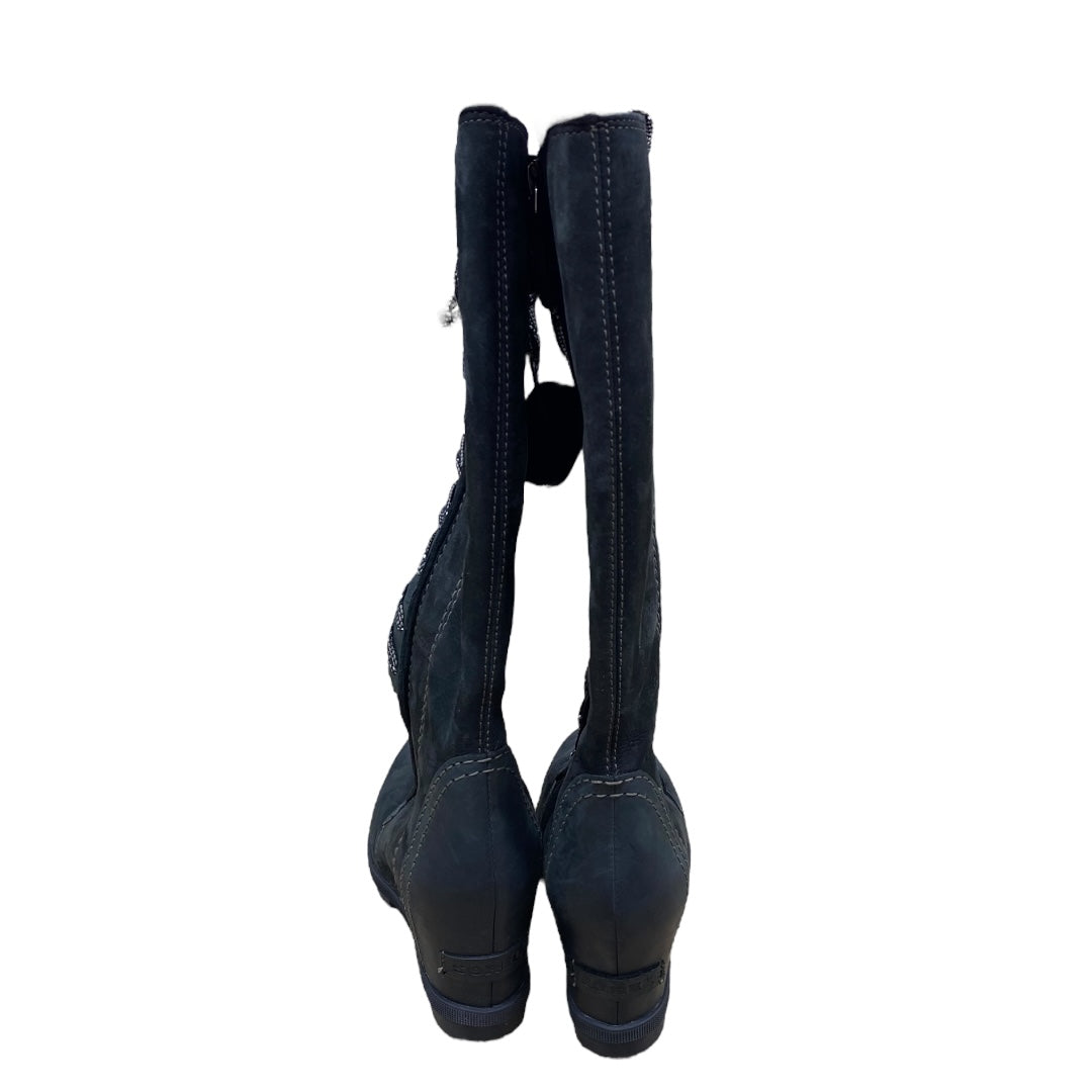 Boots Designer By Sorel In Black, Size:6.5