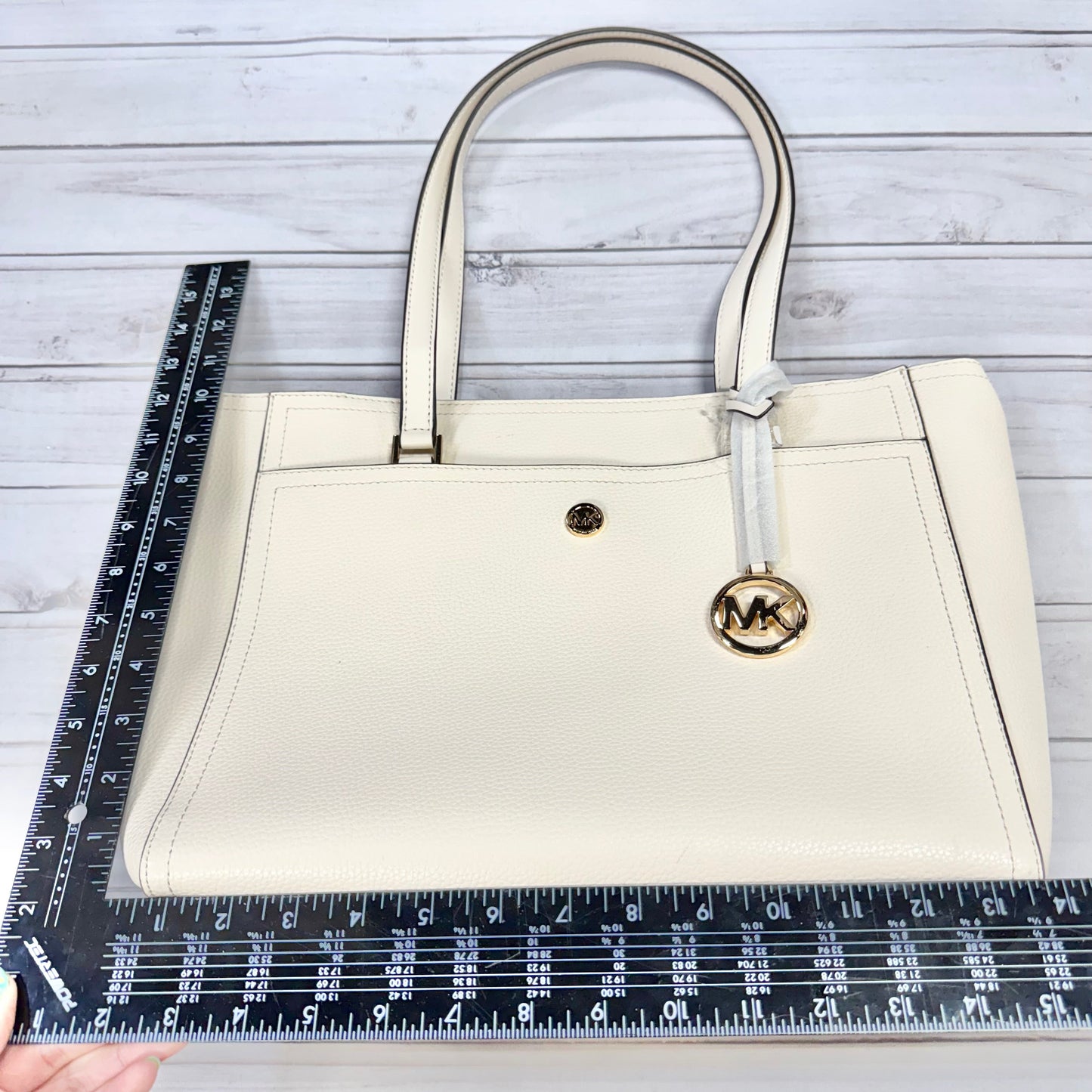 Tote Leather By Michael By Michael Kors, Size: Large