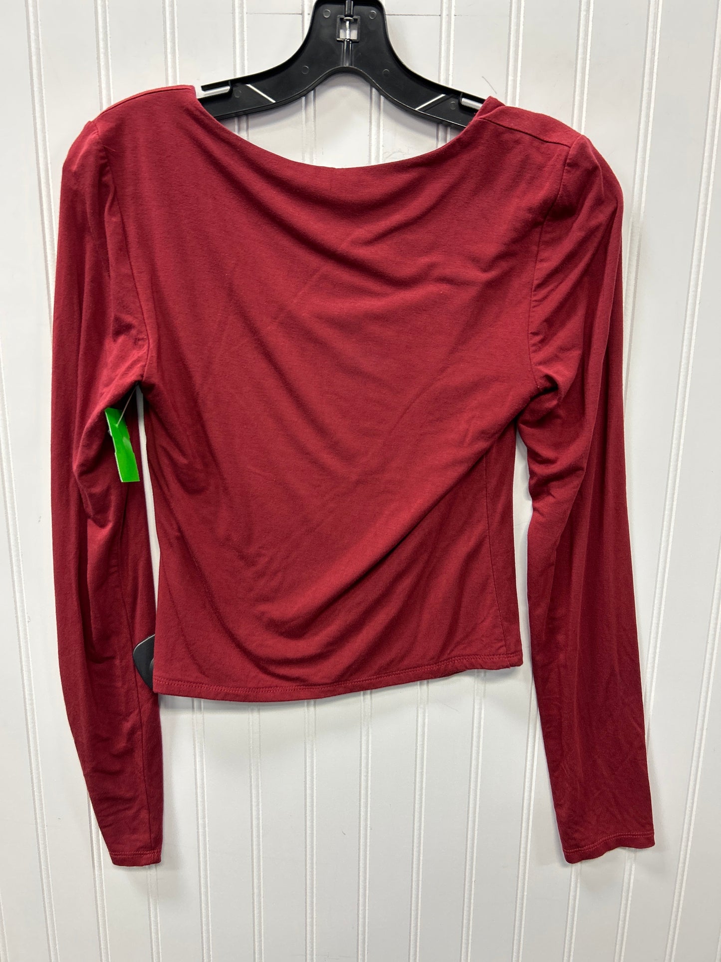 Top Ls By Be Cool In Red, Size:S