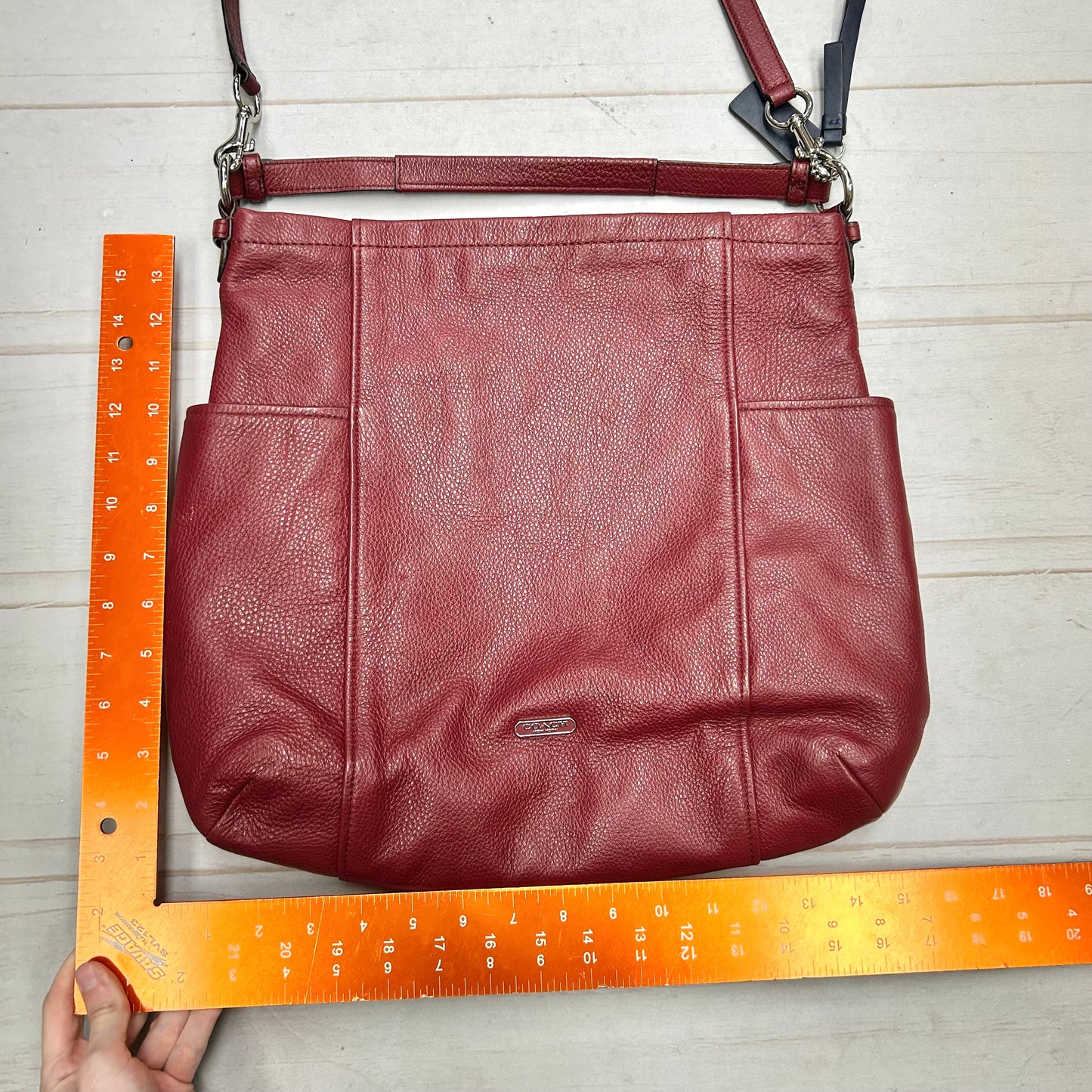 Handbag Designer By Coach, Size: Large