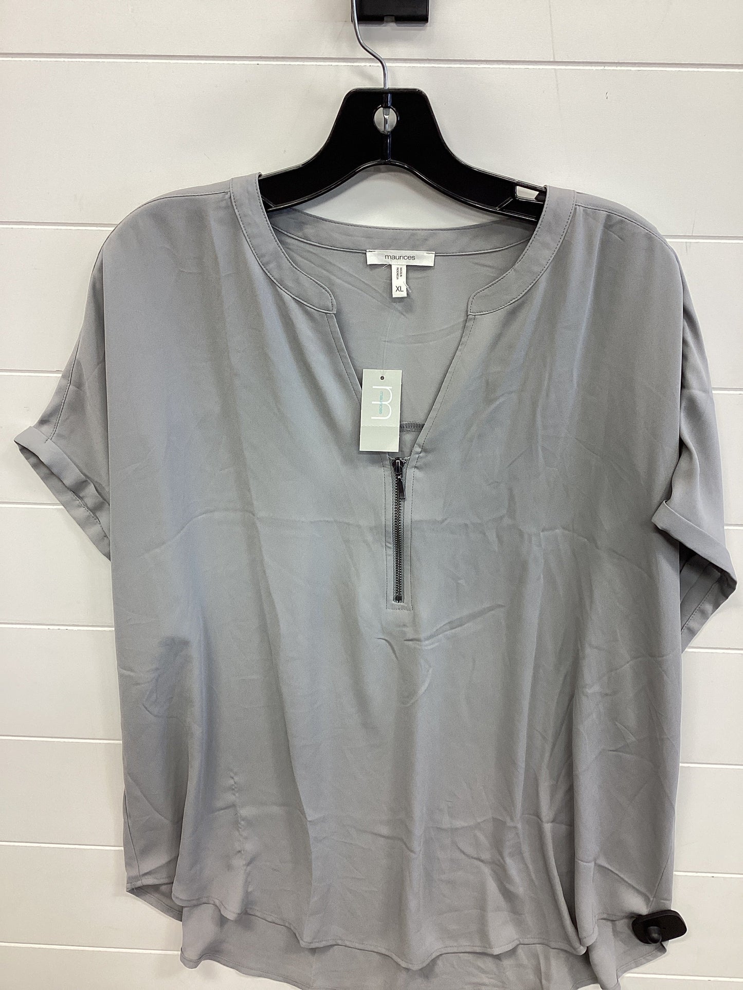 Top Ss By Maurices In Grey, Size:Xl