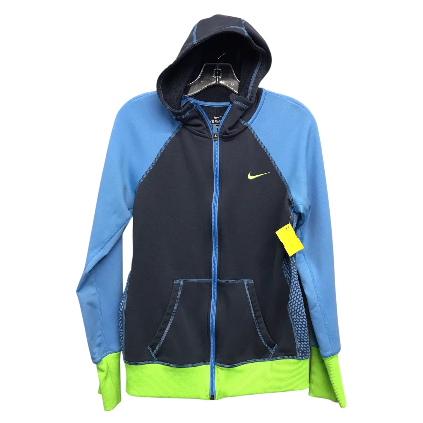 Athletic Jacket By Nike Apparel In Multi, Size:M