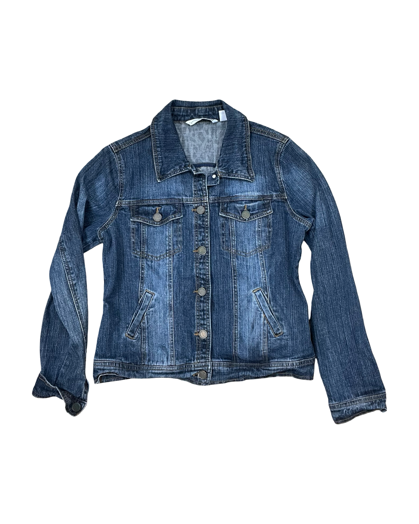 Jacket Denim By Rxb In Blue Denim, Size:M