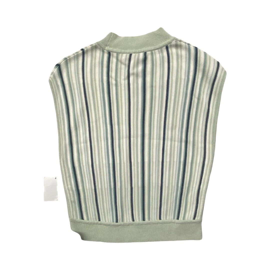 Top Sleeveless By Club Monaco In Striped Pattern, Size:M