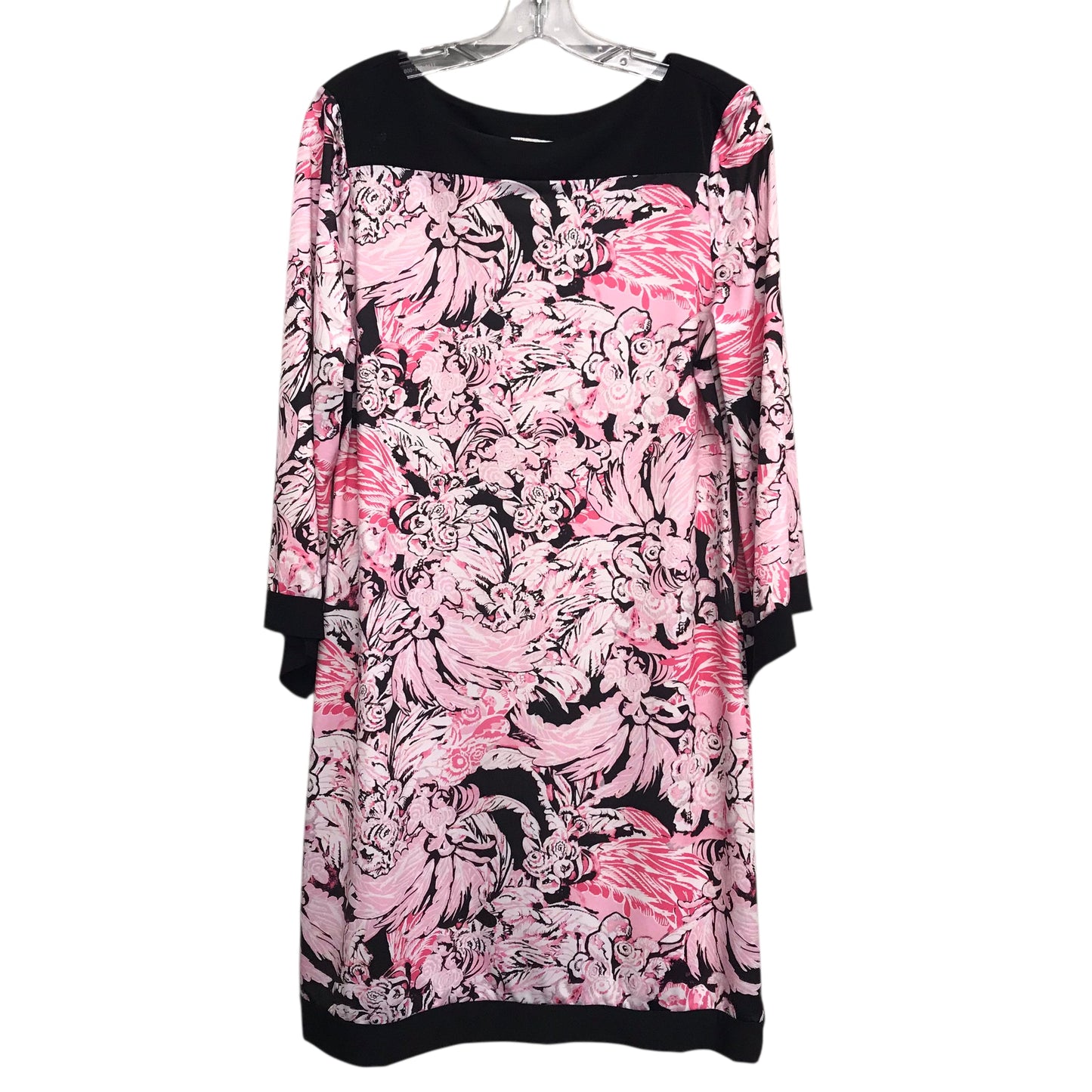 Dress Party Short By Eci In Black & Pink, Size:L