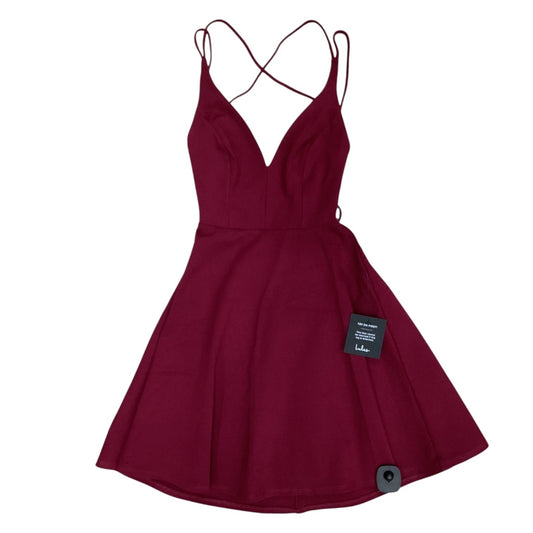 Dress Casual Short By Lulus In Red, Size:S