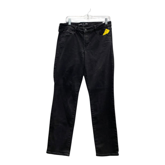 Jeans Straight By Old Navy In Black, Size:10