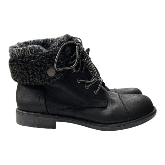 Boots Ankle Flats By Cliffs By White Mountain In Black, Size:9