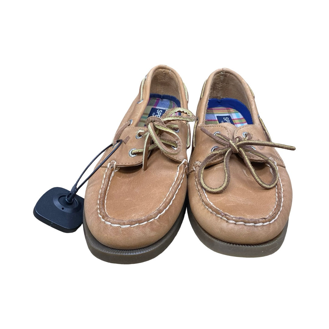 Shoes Flats By Sperry In Brown, Size:8.5