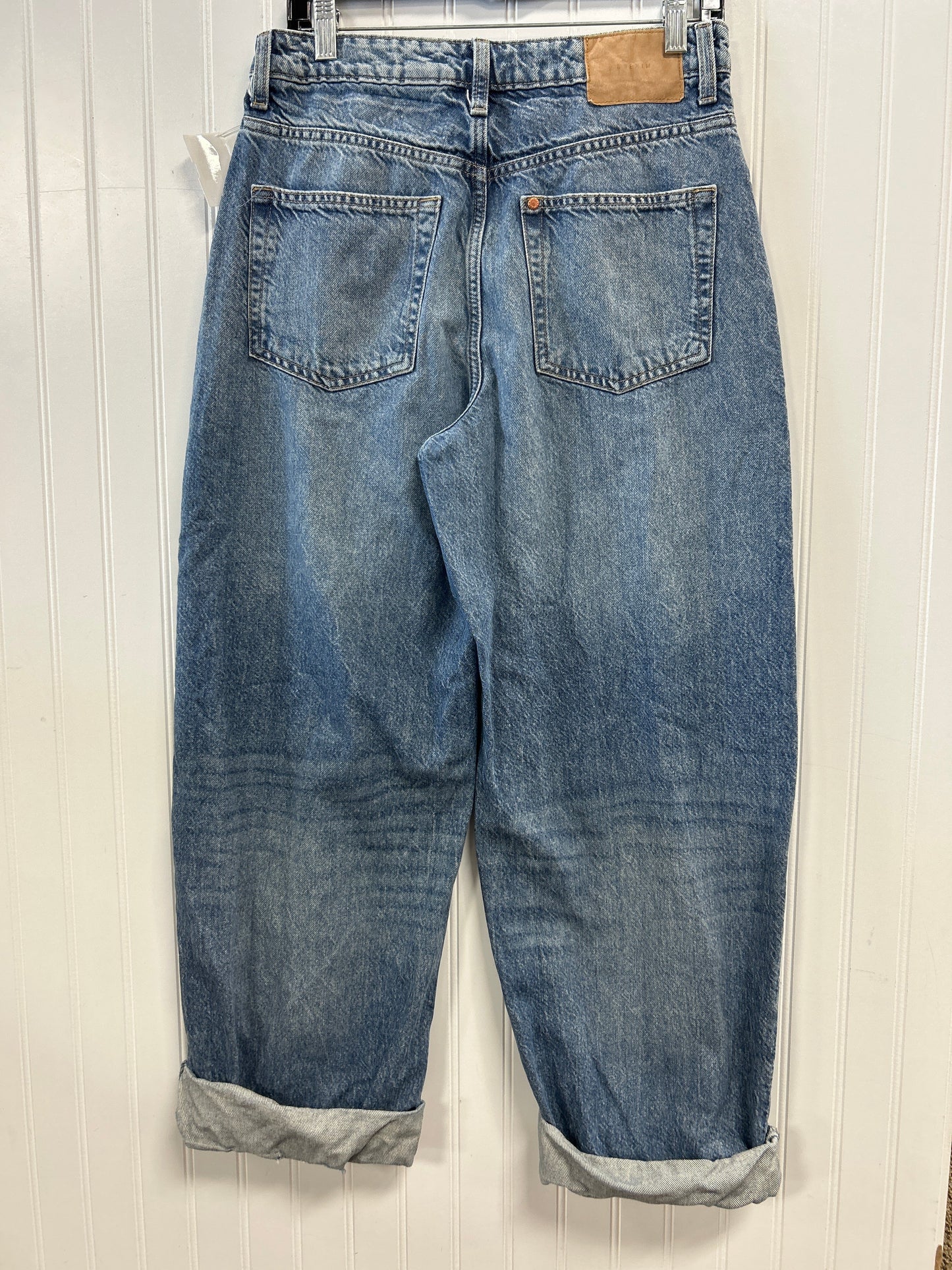 Jeans Wide Leg By Cmb In Blue Denim, Size:6